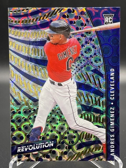 2021 Chronicles Revolution Baseball! Andres Gimenez! Rookie Groove #82 Guardians