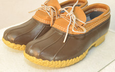 LL Bean Womens Size 10 W The Original Bean Boot Brown Made In USA