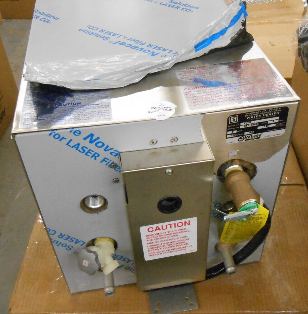 Whale Seaward 6 Gallon Hot Water Heater w/Front Heat Exchanger SS - 120V  150 PSI | eBay