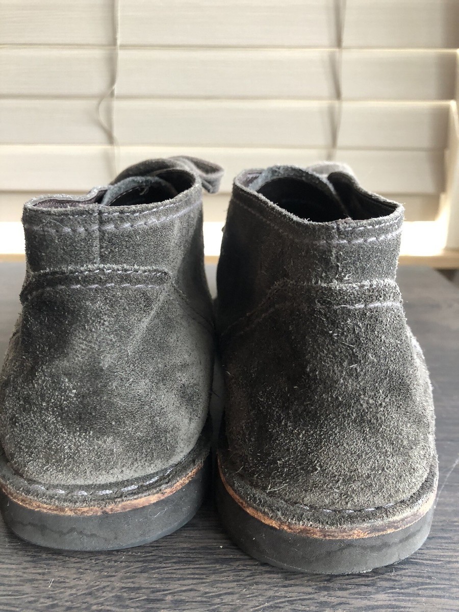 John Varvatos Grey Chukka Boot US12 John Varvatos Chukka Boots Dark Gray Suede Size 9  main image 2
