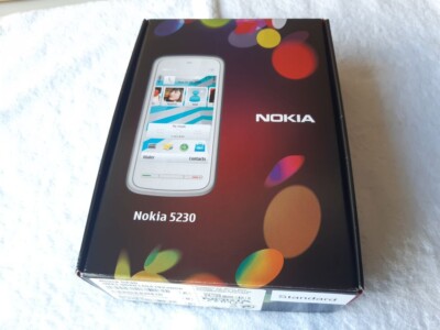 Vintage original New NOKIA 5230 Handy + NEU in OVP