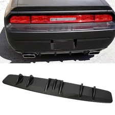 Car Rear Diffuser Bumper Lip Splitter Accessories For Dodge Challenger 2015-2023