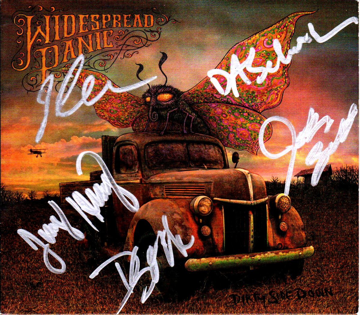 ARCHIVUM: Joy Division 大型洋書新品サイン入り WIDESPREAD PANIC SIGNED Dirty Side Down CD JSA LETTER OF