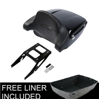King Pack Trunk Two Up Mount Pad Fit For Harley Tour Pak Sport Glide 2018-2023