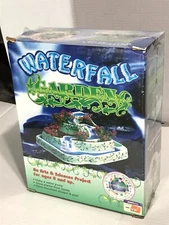Vintage SEALED Indoor Blow Mold Tabletop Water Fountain DIY Indoor Waterfall