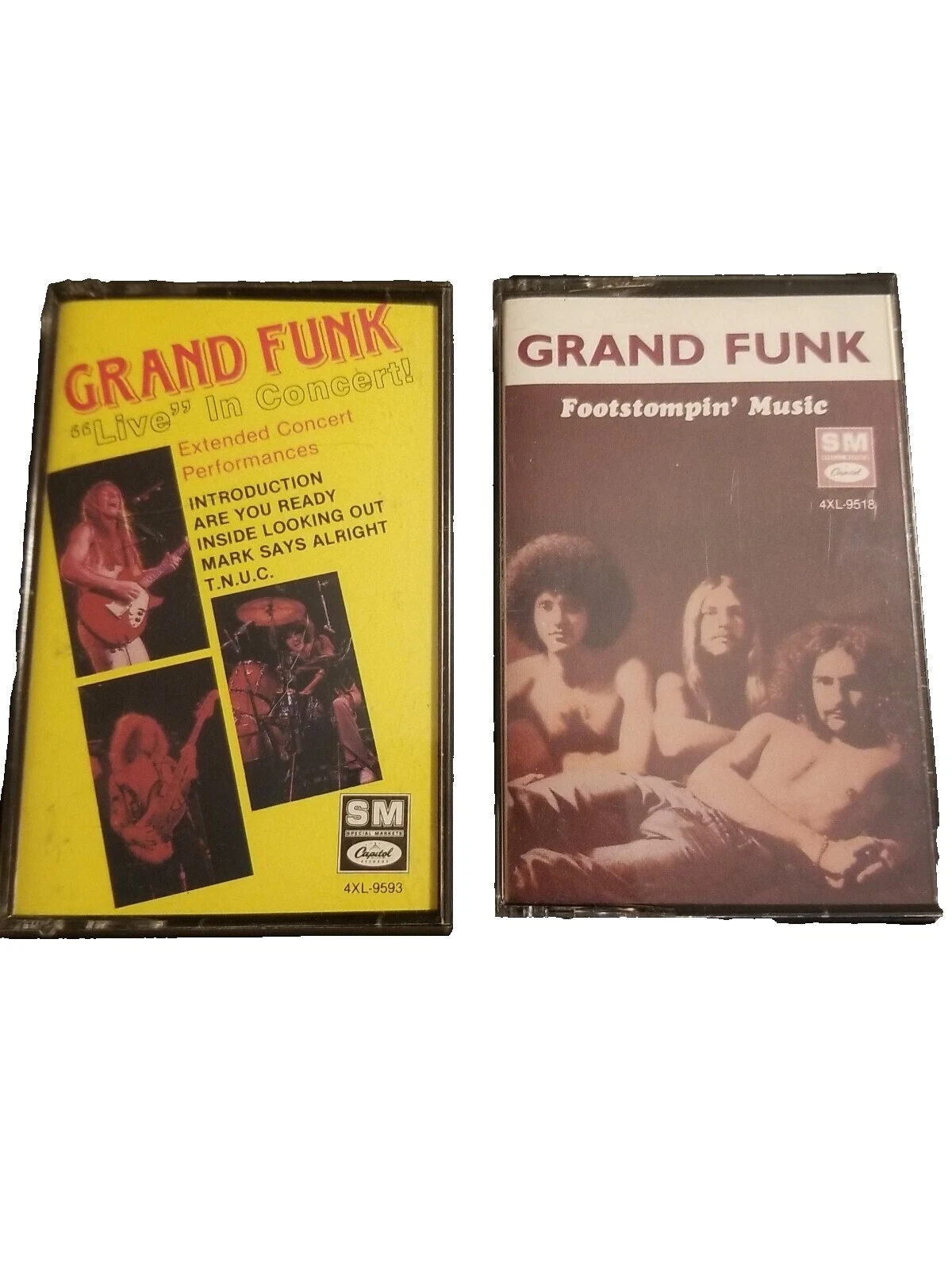 Grand Funk Railroad Music Cassettes