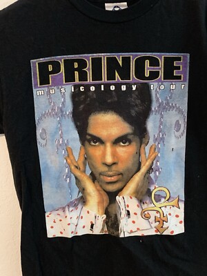 PRINCE MUSICOLGY TOUR Tシャツ プリンス vintdge Vintage Prince 2004 Musicology Tour Band T Shirt Mens Large