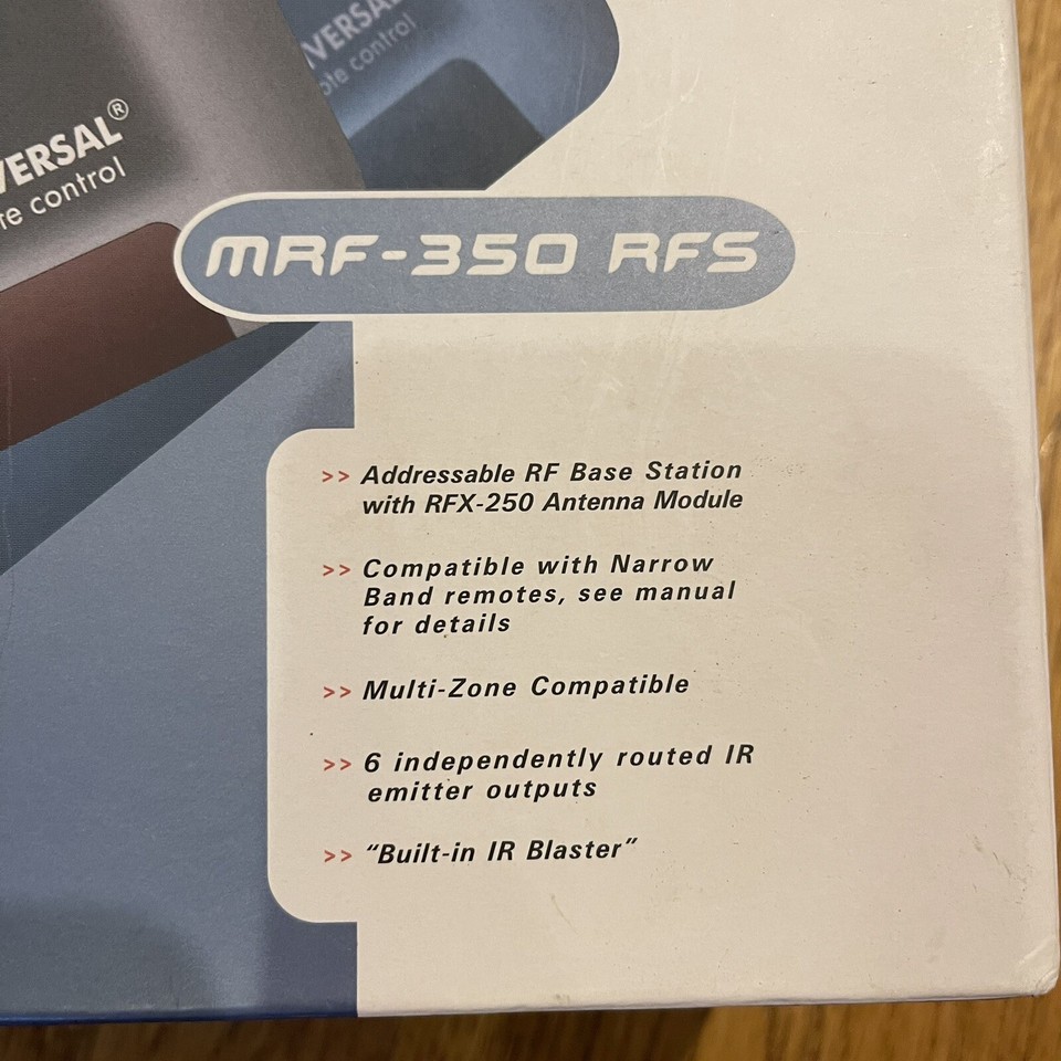 NEW Universal Remote Control MRF350 RFS BASE STATION W RFX250