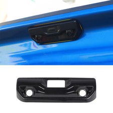 Black Tailgate Handle Cover Trim Bezel Abs For Chevy Silveradogmc Sierra 2022