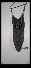 Grey Glitter Dress