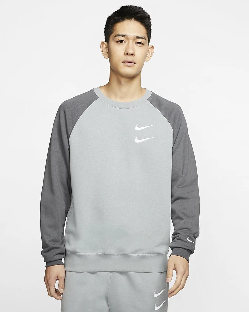lenen contrast schommel Nike Double Swoosh Crewneck Sweatshirts Off White French Terry Size XS | eBay lenen contrast schommel Nike Double Swoosh Crewneck Sweatshirts Off White French Terry Size XS | eBay