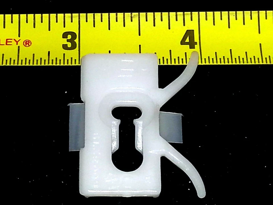 Clipe de moldura para guarnição de porta para-lama cinto lateral da carroceria para Dodge D100 D150 D200 20 peças A - Imagem 4 de 4