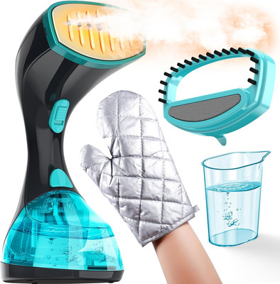 15S Fast Heat-Up and 1800W Powerful Steamer for Clothes with 3 Modes and 300Ml W