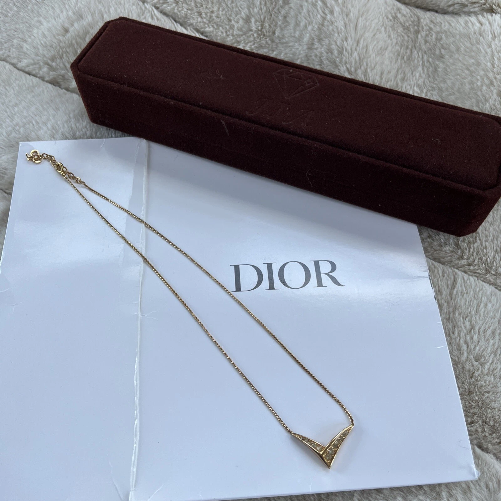 collier christian dior authentique occasion