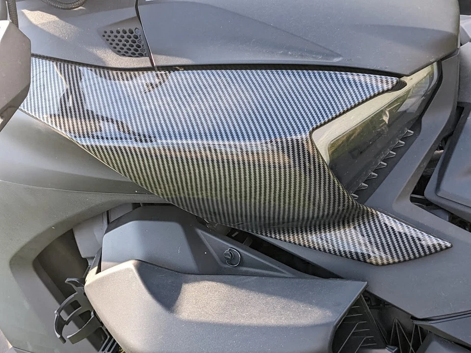 Plastic Carbon Fiber Pattern Fairing Panels can-am ryker - Image 2 of 4