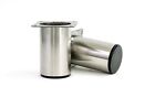 <!--F#f_0-->DIY - 10cm Cylinder Chrome Metal Sofa Leg Foot | Contemporary Lounge Cabinet Bed<!--F/-->