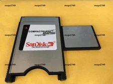 CompactFlash 10MB CF with Compact Flash Card adapter  10M PC PCMCIA Card