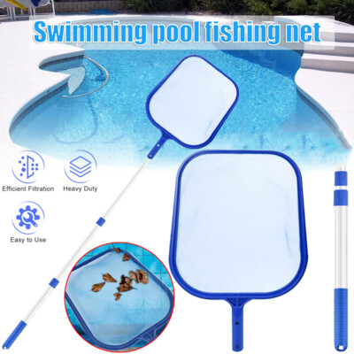 Pool Kescher Netz Reinigung Laubkescher Poolkescher Schwimmbad Whirlpool Käscher