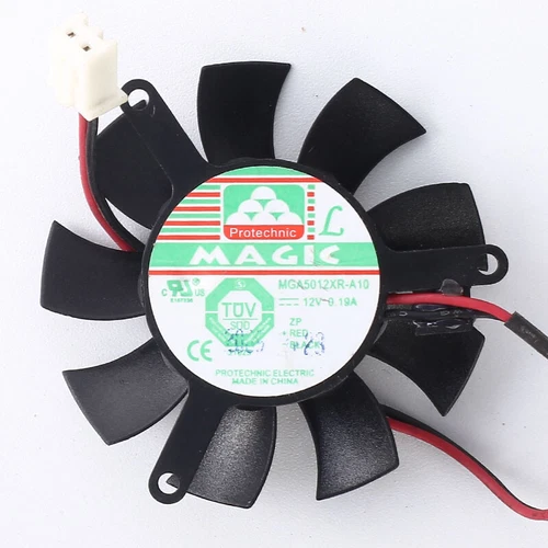 Yongli diameter 45mm MGA5012XR-A10 Fan 12V 0.19A 39*39*39mm Hole spacing 3.9cm 