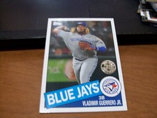 2020 TOPPS 1985- 35th ANNIVERSARY INSERT #85-98- VLADIMIR GUERRERO JR- BLUE JAYS