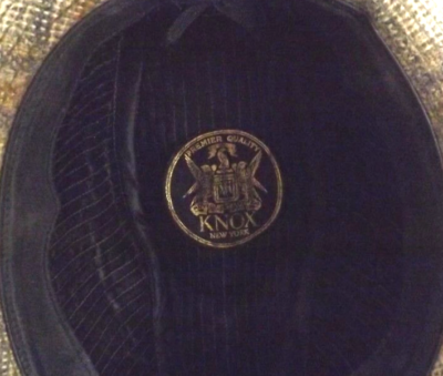 帽子 VINTAGE KNOX Premier 7 1/2 60cm Vtg Knox Premier Fedora Buckled Mens Hat Plaid Wool Sz 7 1/4