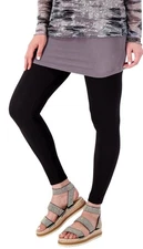 LOGO Layers by Lori Goldstein Regular Knit Pull-On Ankle Leggings Large A468318