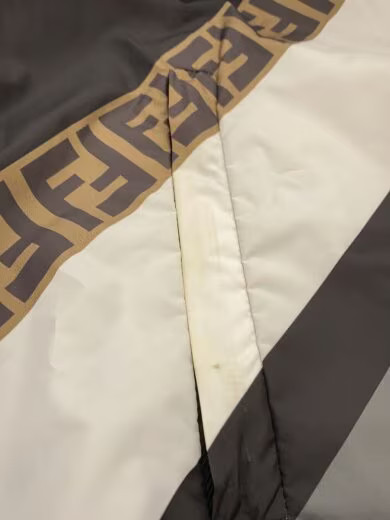 FENDI / Reversible bomber jacket / FF logo / Size 50 / Polyester / Black / FAA59 thumbnail 7