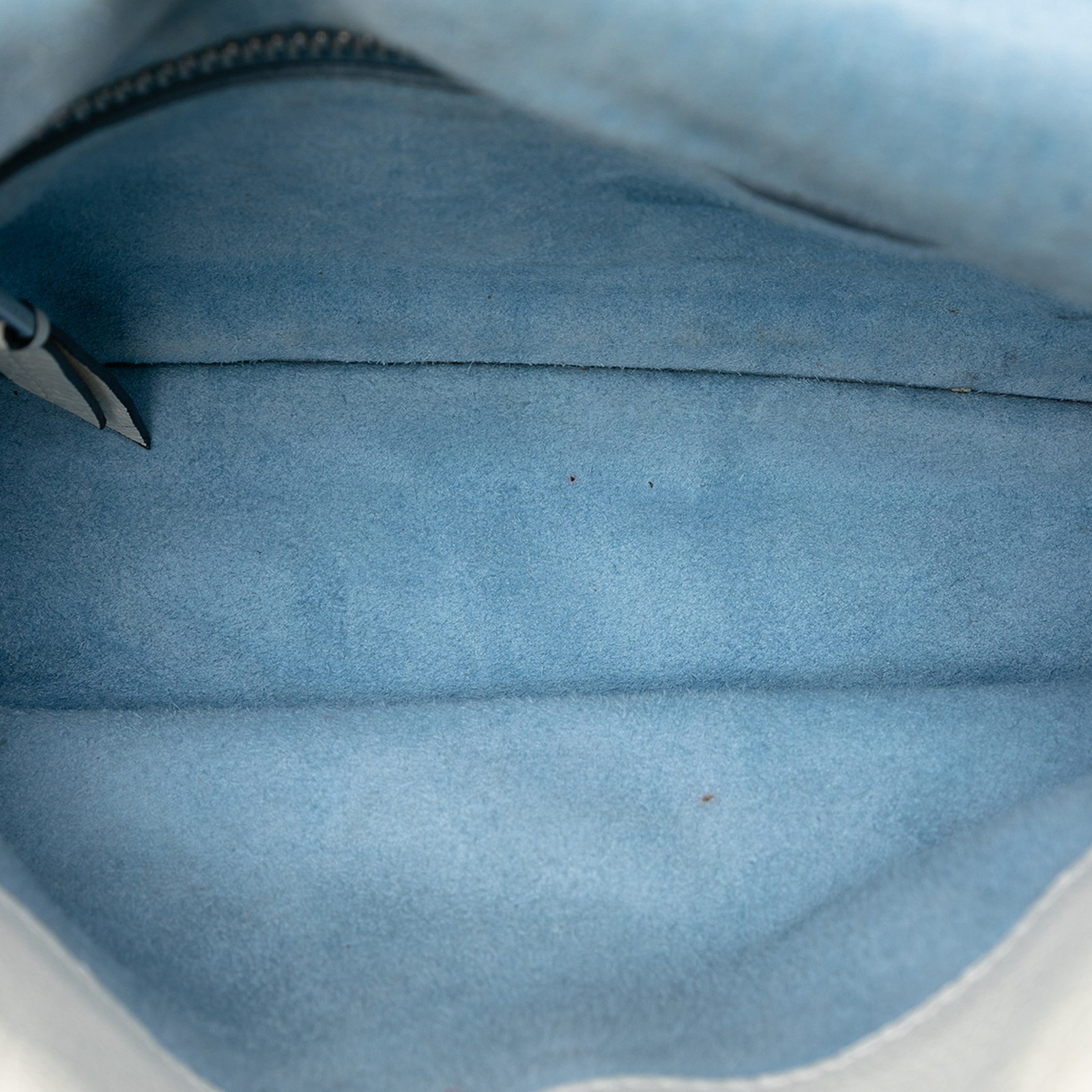 Authenticated Prada Glace Calfskin Studded Etiquette Flap Off White Calf Leather thumbnail 4