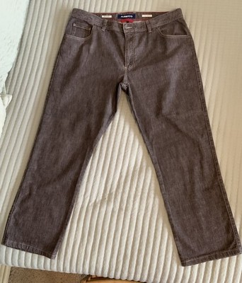 Alberto Men's Jeans Size 40x34 Stone Modern Fit Light Denim NEW CONDITION