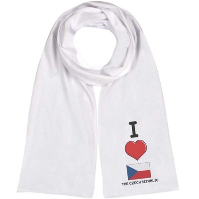 Leichter Schal/Halstuch ''I Love The Czech Republic'' (SC00018753)