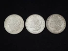 Group of 3 1881-O Morgan Silver Dollars XF-AU #1 NICE!