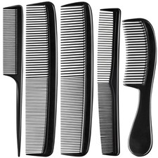 5"Pocket Hair Comb Beard  Mustache Combs for Men's Hair Beard Mustache 5 Pack