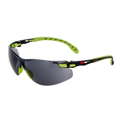 3M Solus Schutzbrille S1202SGAF EU Scotchgard Grau Grün Schwarz Brille