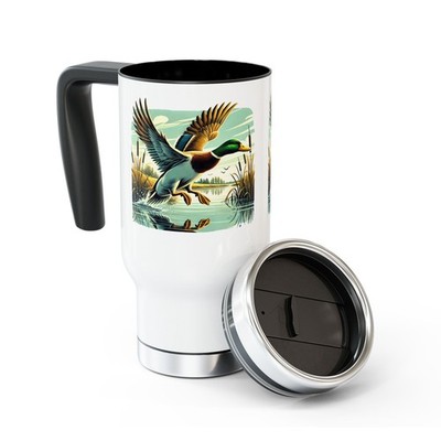Duck Hunter Gifts for Men, Mallard Travel Mug for Boyfriend