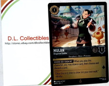 Disney Mulan Disguised Soldier Lorcana Exclusive Magical Places Foil PROMO