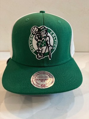 Mitchell & Ness Boston Celtics Hardwood Classics Trucker Snapback Cap NBA OSFA