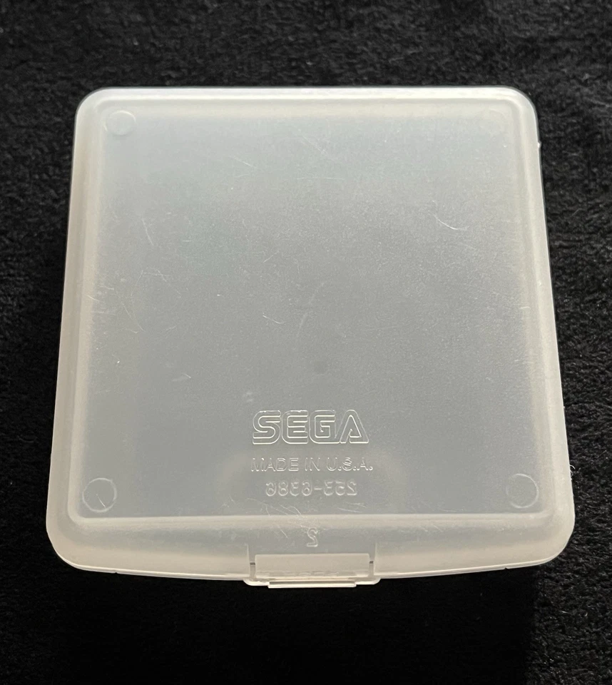 Original Sega Game Gear Game Cartridge Case —Authentic OEM Holder— Vintage 1990s - Image 2 of 3