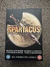 Spartacus Complete Collection DVD Box Set – All 4 Series – 14 Discs – Region 2