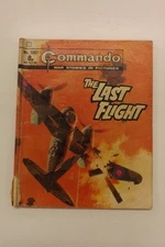 COMMANDO COMIC WAR STORIES IN PICTURES No.1097 THE LAST FLIGHT 1977 GN4920