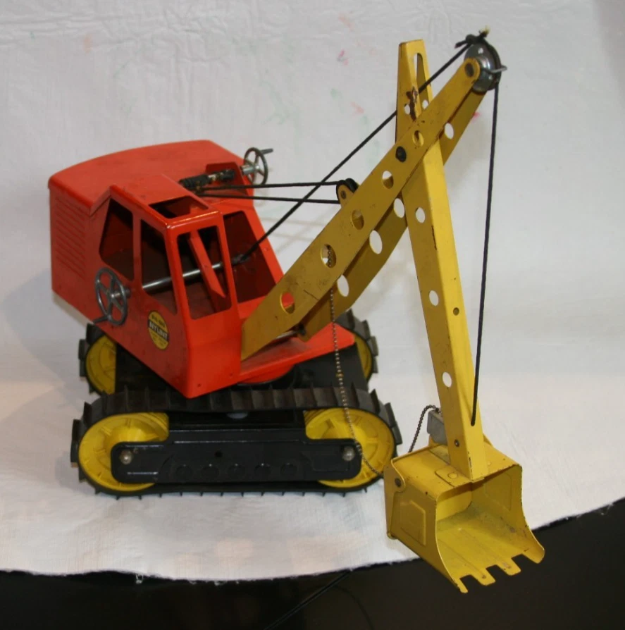 NYLINT Pressed Steel Excavator Big-Dig Power Digger No. 1100 Original Owner - Image 2 of 4
