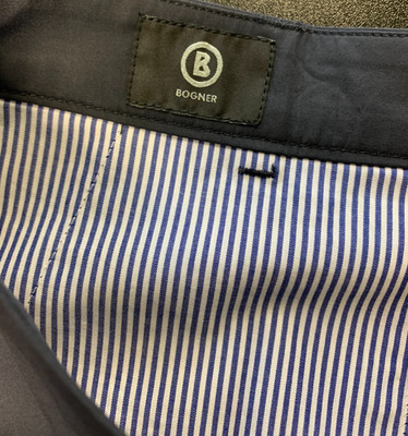 BOGNER Hose Chino in blau, Gr. 38 (US8), Langgröße 76