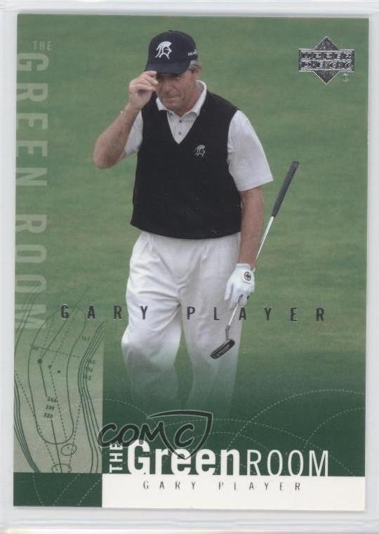 2002 Upper Deck The Green Room Gary Player #GR19 m5x