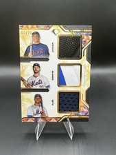 2025 Topps Diamond Icons Juan Soto Pete Alonso David Wright Triple Cleats /10 😱