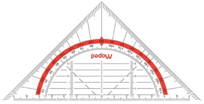 Maped Geodreieck Geo Flex Hypotenuse: 160 mm flexibel unzerbrechlich