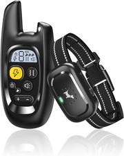 Collar De Choque Electrico Entrenamiento Para Perros Con Control Remoto