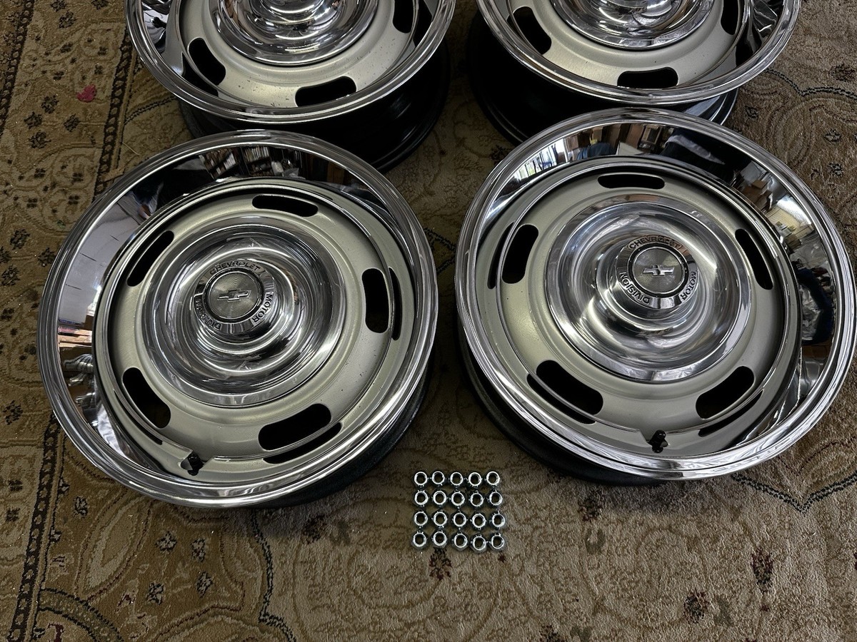 VERY RARE Set Of 4 Nova Camaro 14x5 DRUM Brake XA Coded Chevy