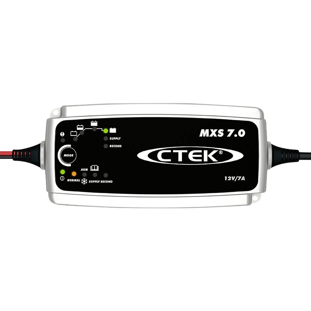Chargeur automatique CTEK MXS 7.0 pour sauver une batterie déchargée