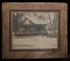 Picture Summer Home Midwest America Early 1900s