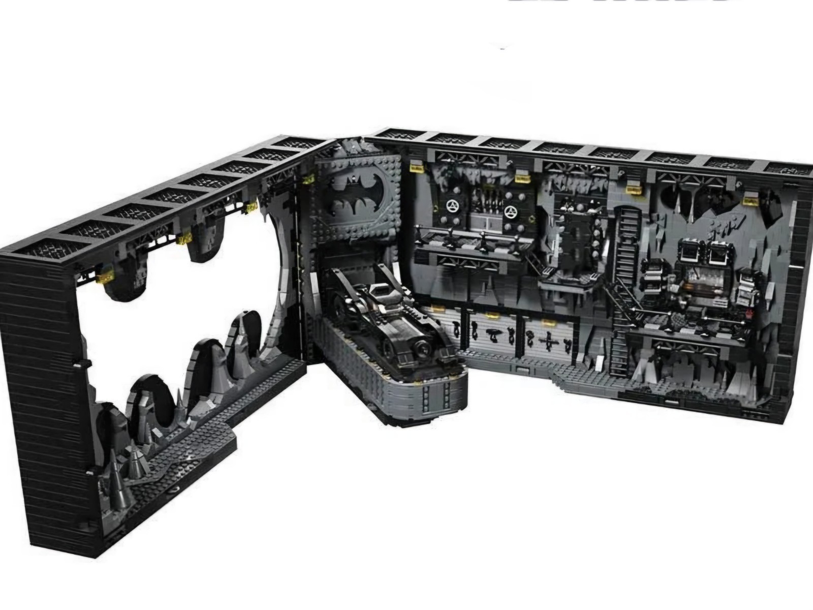 Super Hero Batcave Shadow Box Building Blocks Set 3981 PCS MOC Model No Box