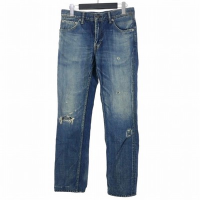 VISVIM Damaged Jeans Denim W30×L30 Indigo Blue 03D4 Men's